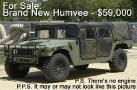 Cywilna wersja Humvee w zestawie zrób to sam za 59 000 dol.
